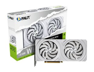 Palit GeForce RTX 4070 White (NED4070019K9-1047L) цена и информация | Видеокарты | hansapost.ee