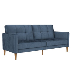 Двухместный диван-кровать Dorel Home Lilly, синий цена и информация | Диваны | hansapost.ee