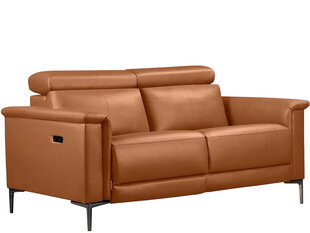 Двухместный диван-реклайнер Loft24 Lund, коричневый цена и информация | Loft24 Мебель для гостиной | hansapost.ee