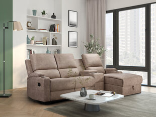 Kolmekohaline diivan Loft Dallas, liivakarva price and information | Sofa beds and sofas | hansapost.ee