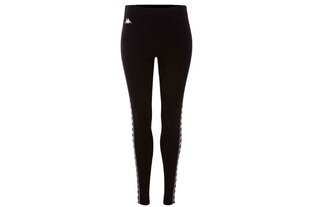 Naiste spordipüksid Kappa Isadoma Leggings 309075-19-4006, must hind ja info | Spordiriided naistele | hansapost.ee