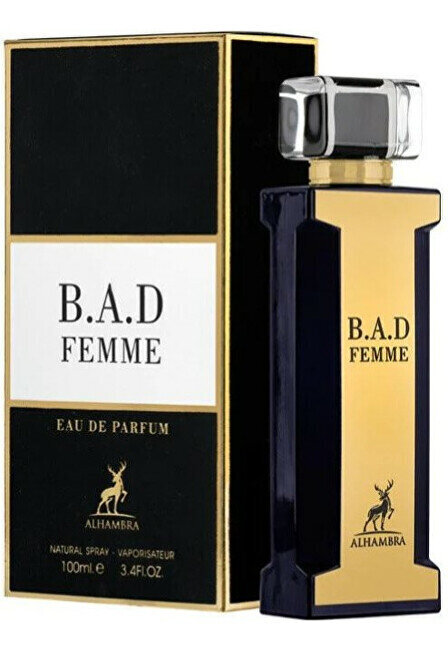 Lõhnavesi Alhambra B.A.D. Femme EDP naistele, 2 ml цена и информация | Parfüümid naistele | hansapost.ee