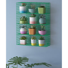 Riiul Notio Living Cup Rack, roheline hind ja info | Riiulid | hansapost.ee