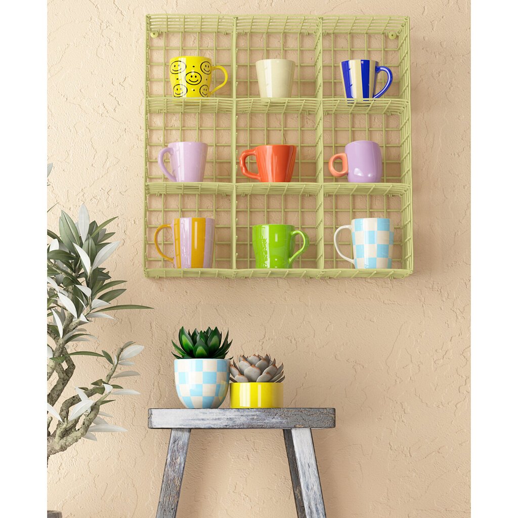 Riiul Notio Living Cup Rack, liivavärvi цена и информация | Riiulid | hansapost.ee