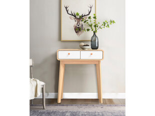 Konsool Notio Living Cassie, valge/pruun price and information | Console tables | hansapost.ee