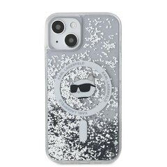 Karl Lagerfeld KLHMN61LGCHSGH iPhone 11 | Xr 6.1" hardcase transparent Liquid Glitter Choupette Head Magsafe цена и информация | Чехлы для телефонов | hansapost.ee