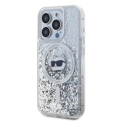 Karl Lagerfeld KLHMP15XLGCHSGH iPhone 15 Pro Max 6.7" hardcase transparent Liquid Glitter Choupette Head Magsafe цена и информация | Чехлы для телефонов | hansapost.ee