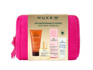 Набор для ухода за лицом Nuxe Essentials: мицеллярная вода, 50 мл + увлажняющий крем, 15 мл + гель для душа, 30 мл + масло для тела, 10 мл цена и информация | Кремы для лица | hansapost.ee