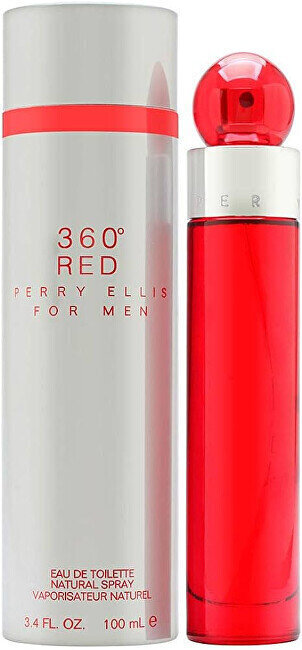 Tualettvesi Perry Ellis 360° Red EDT meestele, 200 ml цена и информация | Parfüümid meestele | hansapost.ee