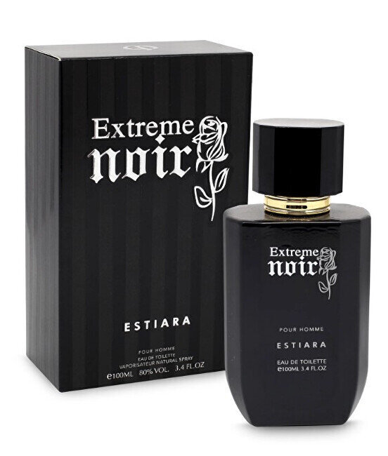 Tualettvesi Estiara Extreme Noir EDT meestele, 100 ml цена и информация | Parfüümid meestele | hansapost.ee