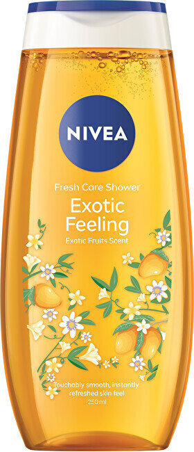 Dušigeel Nivea Exotic, 250 ml hind ja info | Dušigeelid, õlid | hansapost.ee