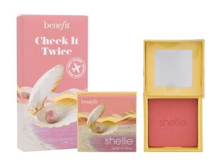 Põsepuna Benefit Shellie Cheek It Twice, Warm Seashell-Pink, 2 x 6 g hind ja info | Päikesepuudrid ja põsepunad | hansapost.ee