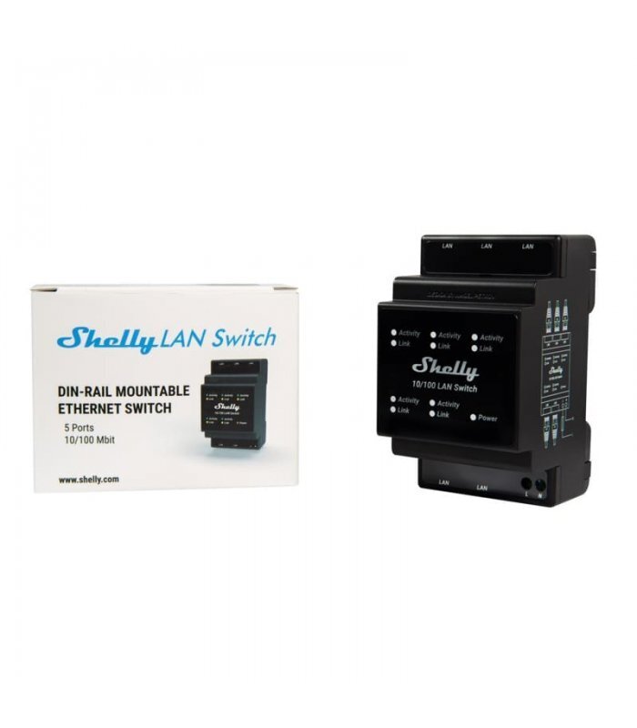 Shelly LAN Switch hind ja info | Ruuterid | hansapost.ee