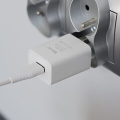 Сетевое зарядное устройство USB 5V 2.1A + кабель micro usb 1м VA0051micro Vayox цена и информация | Зарядные устройства для телефонов | hansapost.ee