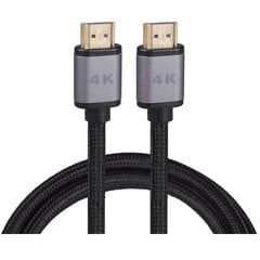 HDMI - HDMI Slim 2.0 4K кабель 10м VA0009-10 VAYOX цена и информация | Кабели и провода | hansapost.ee