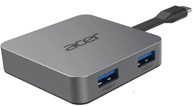 Acer Docking station 4in1 (HP.DSCAB.014) цена и информация | USB adapterid ja jagajad | hansapost.ee