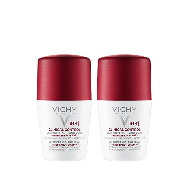 Rulldeodorant Vichy Clinical Control 96h, 2 x 50 ml hind ja info | Deodorandid | hansapost.ee