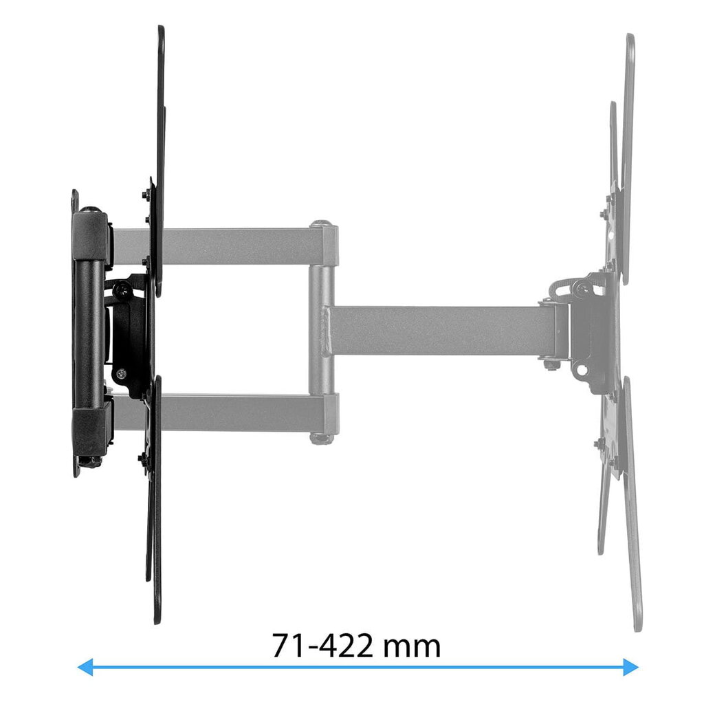 Telerihoidik 22-65" 400x400 KG-1032 Florida KING MOUNT цена и информация | Teleri seinakinnitused ja hoidjad | hansapost.ee