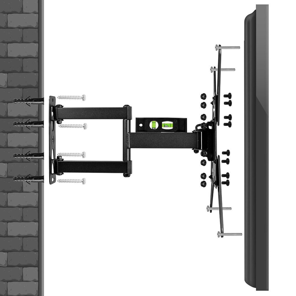Telerihoidik 22-65" 400x400 KG-1032 Florida KING MOUNT hind ja info | Teleri seinakinnitused ja hoidjad | hansapost.ee