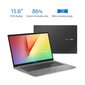 Asus Vivobook S15 S533| i7-1165G7 (4C/8T, 2.8-4.7 Ghz, 12MB)| 8GB | 15.6" FHD, IPS| 512GB| Wi-Fi 6 AX1650i, BT 5.0| Windows 11 Pro| Uuendatud/Renew цена и информация | Sülearvutid | hansapost.ee