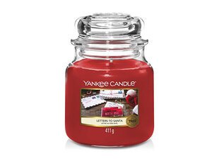 Yankee Candle Letters To Santa Medium Jar Candle 411 г цена и информация | Свечи, подсвечники | hansapost.ee