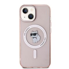 Karl Lagerfeld KLHMP14SHFCCNOP iPhone 14 | 15 | 13 6.1" różowy|pink hardcase IML Choupette MagSafe цена и информация | Чехлы для телефонов | hansapost.ee