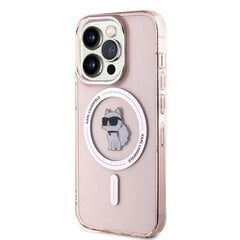 Karl Lagerfeld KLHMP14LHFCCNOP iPhone 14 Pro 6.1" różowy|pink hardcase IML Choupette MagSafe цена и информация | Чехлы для телефонов | hansapost.ee