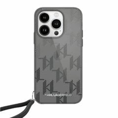 Karl Lagerfeld KLHCP15XHKDPNSK iPhone 15 Pro Max 6.7" czarny|black hardcase IML Mono KL Pattern & Cord цена и информация | Чехлы для телефонов | hansapost.ee