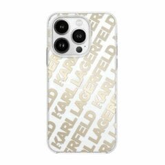 Karl Lagerfeld KLHCP15LHKFOEMD iPhone 15 Pro 6.1" złoty|gold hardcase IML Fullover  Logo цена и информация | Чехлы для телефонов | hansapost.ee