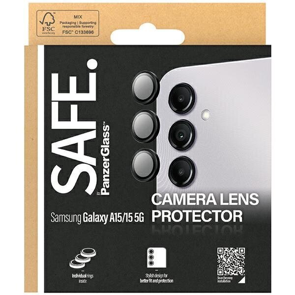 PanzerGlass Safe Camera Lens Protector цена и информация | Ekraani kaitseklaasid ja kaitsekiled | hansapost.ee