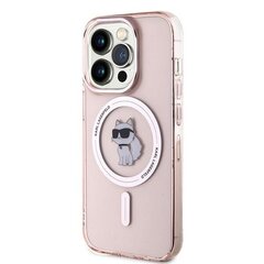 Karl Lagerfeld KLHMP14XHFCCNOP iPhone 14 Pro Max 6.7" różowy|pink hardcase IML Choupette MagSafe цена и информация | Чехлы для телефонов | hansapost.ee