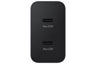 Ład. siec. Samsung EP-T5020XBEGEU PD 50W Super Fast Charge czarny|black цена и информация | Зарядные устройства для телефонов | hansapost.ee