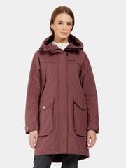 Didriksons naiste kevad-sügis parka THELMA 10, mahagon price and information | Women's jackets and parkas | hansapost.ee