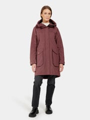 Didriksons naiste kevad-sügis parka THELMA 10, mahagon price and information | Women's jackets and parkas | hansapost.ee