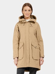 Didriksons naiste kevad-sügis parka THELMA 10, helepruun price and information | Women's jackets and parkas | hansapost.ee