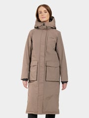 Didriksons naiste pikk talveparka LEYA 3, helepruun price and information | Women's jackets and parkas | hansapost.ee