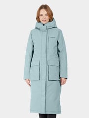 Didriksons naiste pikk talveparka LEYA 3, hallikassinine price and information | Women's jackets and parkas | hansapost.ee