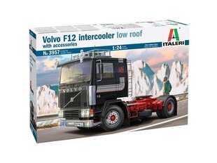 Сборная пластиковая модель Italeri - Volvo F12 Intercooler Low Roof, 1/24, 3957 цена и информация | Italeri Товары для детей и младенцев | hansapost.ee