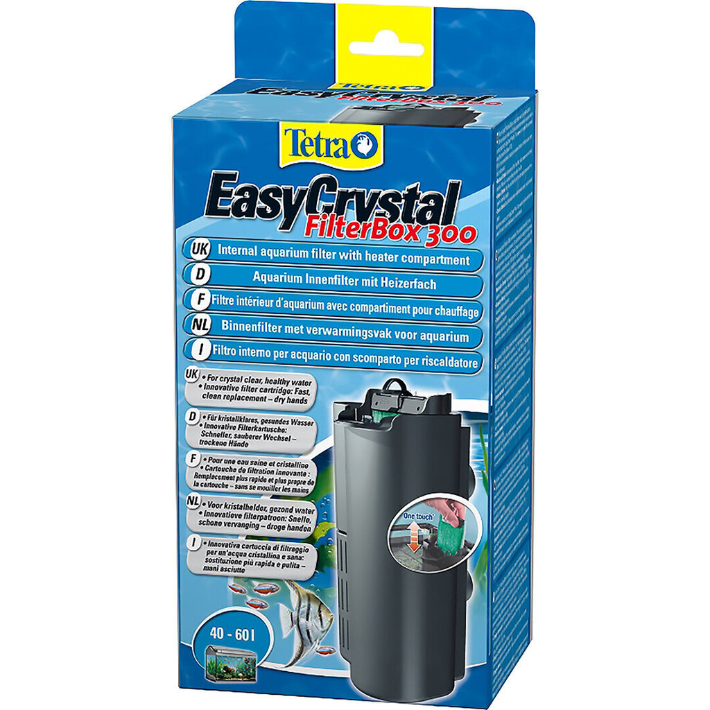 Filtras Tetra EasyCrystal FilterBox 300 EC, 40-60 l hind ja info | Akvaariumid ja lisatarvikud | hansapost.ee
