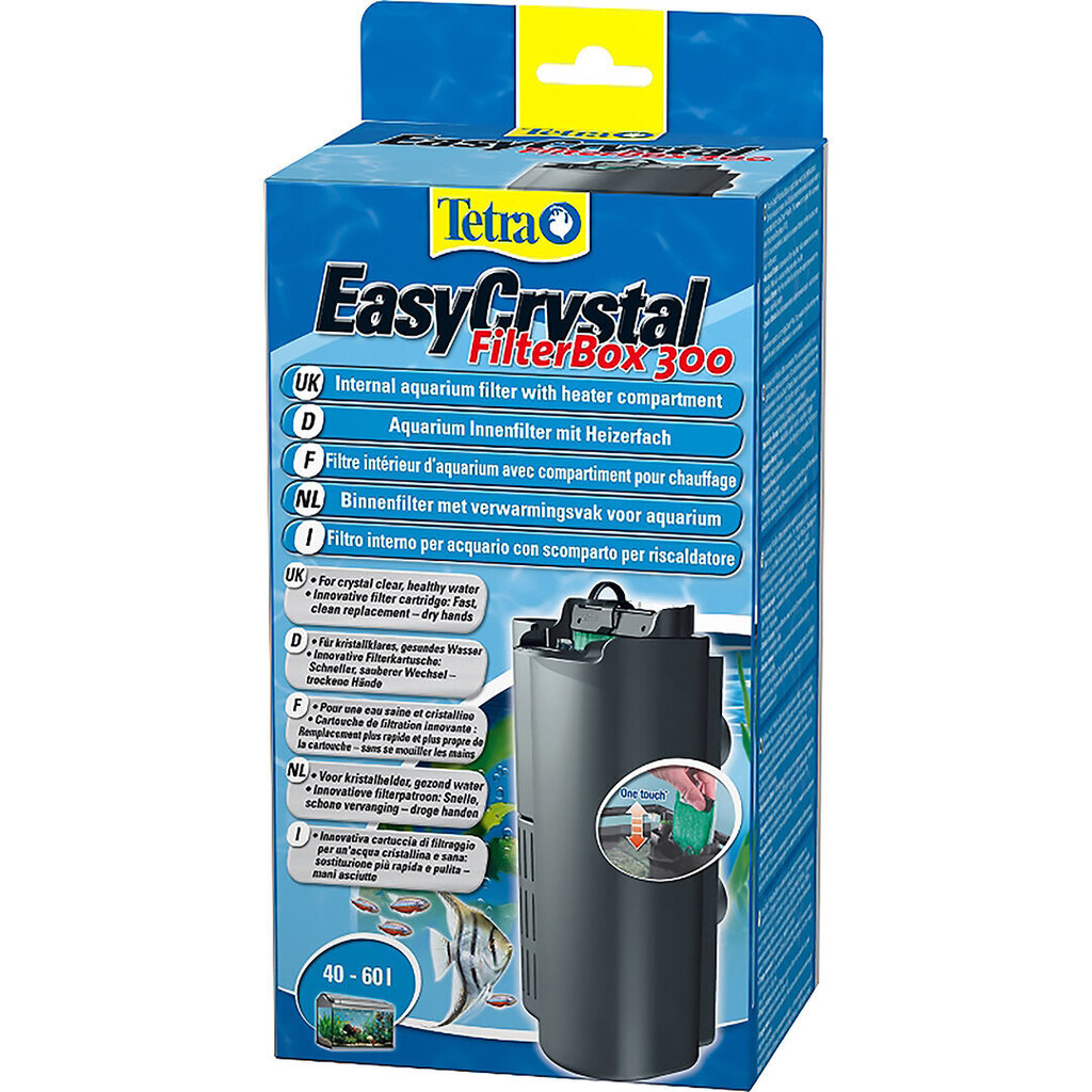 Filtras Tetra EasyCrystal FilterBox 300 EC, 40-60 l цена и информация | Akvaariumid ja lisatarvikud | hansapost.ee