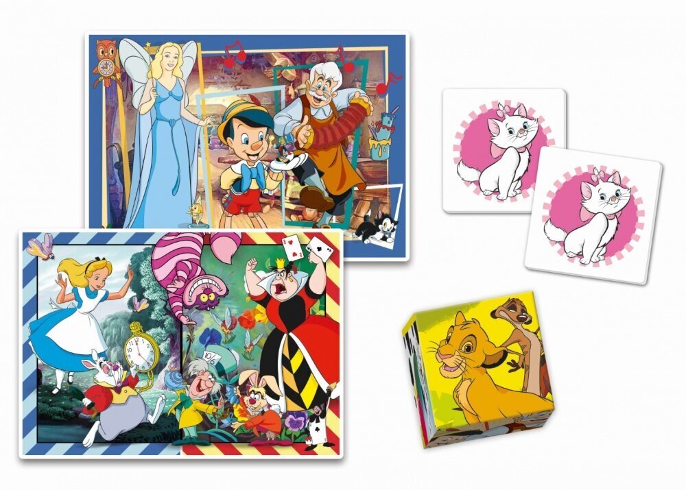 Mängukomplekt Clementoni Edukit 4in1 Disney Classic 18290 цена и информация | Arendavad laste mänguasjad | hansapost.ee