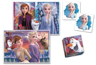 Набор игр Clementoni Edukit 4in1 Frozen 2, 18292 цена и информация | Развивающие игрушки для детей | hansapost.ee