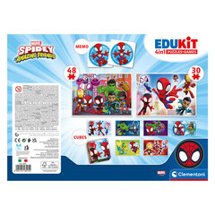 Набор игр Clementoni Edukit 4in1 Spideys, 18295 цена и информация | Развивающие игрушки для детей | hansapost.ee