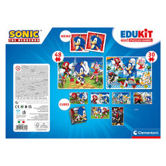 Набор игр Clementoni Edukit 4in1 Sonic, 18318 цена и информация | Развивающие игрушки для детей | hansapost.ee