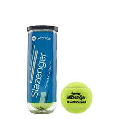 Tennisepallid Slazenger S Tb Championship 3Pet, kollane hind ja info | Välitennise tooted | hansapost.ee