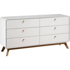 Kummut Loft24 Cassie, valge price and information | Chests of drawers | hansapost.ee