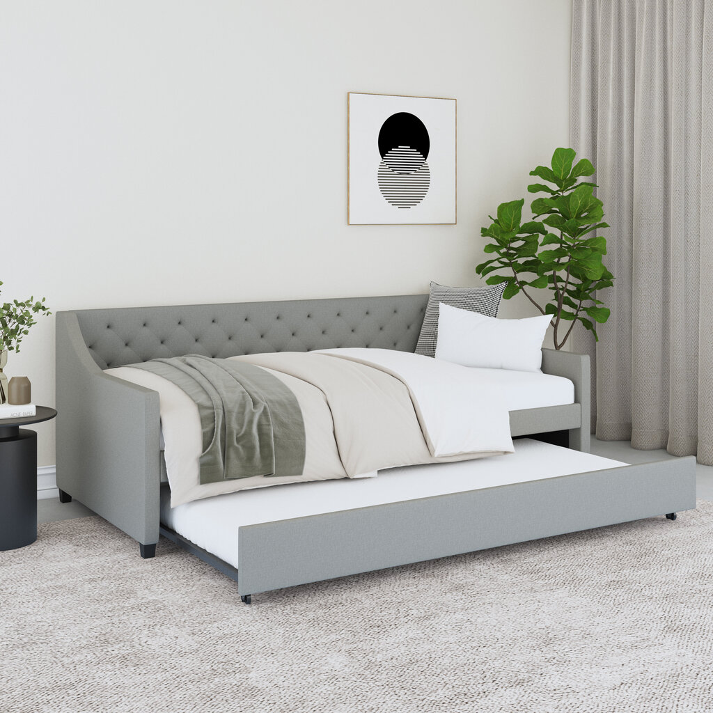 Voodi Notio Living 90x200 cm, hall hind ja info | Voodid | hansapost.ee