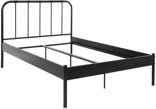 Кровать Notio Living 140x200 см, черная цена и информация | Кровати | hansapost.ee