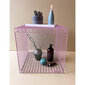 Kohvilaud Loft24 Wire Cubic, roosa hind ja info | Diivanilauad | hansapost.ee