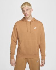 Мужской свитер Nike NSW CLUB HOODIE, коньячно-коричневый цвет цена и информация | Мужские толстовки | hansapost.ee